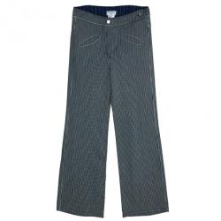 Pre Owned Chanel Pinstripe Trousers L