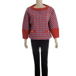 مملوكة مسبقًا Chanel SS 2013 Printed Top L