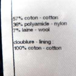 Pre Owned Chanel Blue Boucle Tweed Sleeveless Shift Dress M