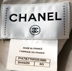 Chanel Multicolor Boucle Tweed Shift Dress M