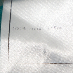 مملوكة مسبقًا Chanel Blue Logo Print Cotton Beach Cover Up Tunic M