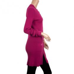 Pre Owned Chanel Pink Cardigan