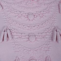 Pre Owned Chanel Pink Tassle Sleeveless Top S