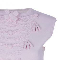 Pre Owned Chanel Pink Tassle Sleeveless Top S