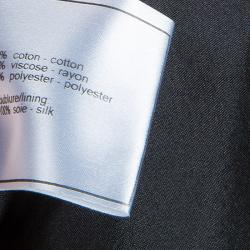 Pre Owned Chanel Black Tweed Skirt Suit M