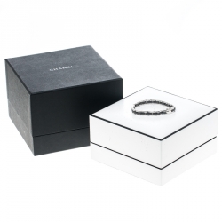 Chanel Ultra Black Ceramic White Gold Bracelet