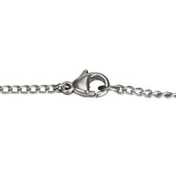 Chanel Floral CC Enamel Metallic Necklace