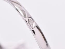 Chanel White Ceramic Camellia Ring Size 48
