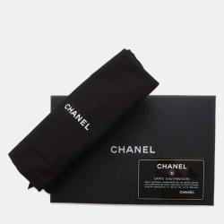 Pre Owned Chanel Black Leather Small Vanity Case Chain Shoulder Bag