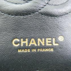 مملوكة مسبقًا Chanel Black Caviar Douple Flap Shoulder Bag