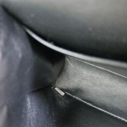 مملوكة مسبقًا Chanel Black Caviar Douple Flap Shoulder Bag