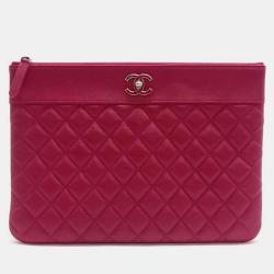 Pre Owned Chanel Mademoiselle New Medium Clutch