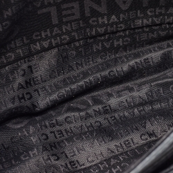 مملوكة مسبقًا Chanel Black Quilted Leather Mademoiselle Lock Accordion Flap Bag