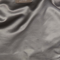 Pre Owned Chanel Black Leather CC Modern Chain Hobo