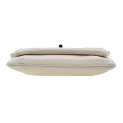 Pre Owned Chanel Beige Leather Duchess Shoulder Bag