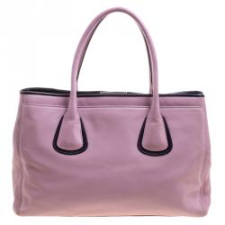 مملوكة مسبقًا Chanel Lilac Leather Large Cerf Executive Tote
