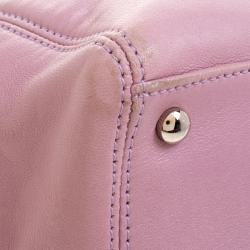 مملوكة مسبقًا Chanel Lilac Leather Large Cerf Executive Tote