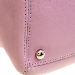 مملوكة مسبقًا Chanel Lilac Leather Large Cerf Executive Tote