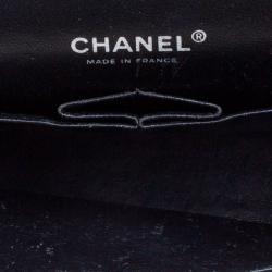 مملوكة مسبقًا Chanel Black Quilted Leather Medium Bijoux Chain Classic Double Flap Bag