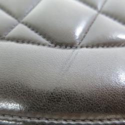 ممل وكة مسبقًا Chanel Black Lambskin Single Flap Shoulder Bag