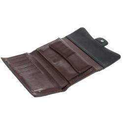 Chanel Black Quilted Leather Classic Flap Wallet