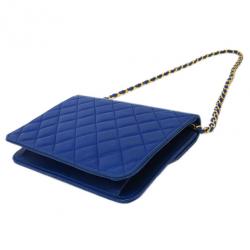 مملوكة مسبقًا Chanel Purple Lambskin Square Flap Bag