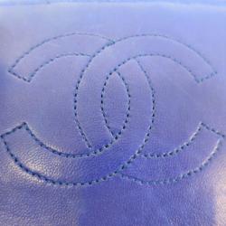 مملوكة مسبقًا Chanel Purple Lambskin Square Flap Bag