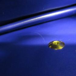 مملوكة مسبقًا Chanel Purple Lambskin Square Flap Bag