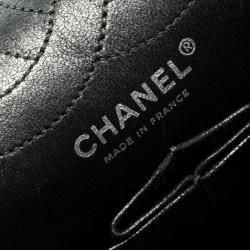 Pre Owned حقيبة شانيل قلاب 226 كلاسيك 2.55 ريإيشو جلد مبطنة ذهبية