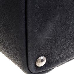 Pre Owned Chanel Black Iridescent Leather CC Tote