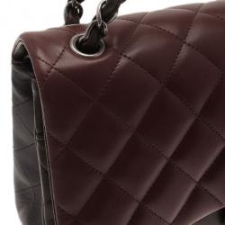 Pre Owned Chanel Tricolor Leather Paris Edinburgh Double Flap Bag