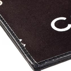 مملوكة مسبقًا حقيبة صغيرة شانيل سلسلة كوكو قماش سوداء