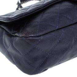 مملوكة مسبقًا Chanel Purple Coated Caviar Flap Bag