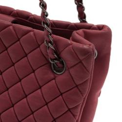 مملوكة مسبقًا Chanel Pink Lambskin Leather New Bubble Medium North-South Tote