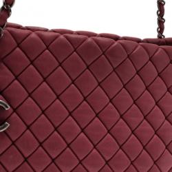 مملوكة مسبقًا Chanel Pink Lambskin Leather New Bubble Medium North-South Tote