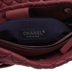 مملوكة مسبقًا Chanel Pink Lambskin Leather New Bubble Medium North-South Tote