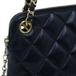 مملوكة مسبقًا Chanel Black Lambskin Vintage Mademoiselle Small Shoulder Bag