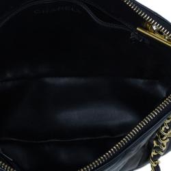 مملوكة مسبقًا Chanel Black Lambskin Vintage Mademoiselle Small Shoulder Bag