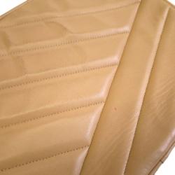 مملوكة مسبقًا Chanel Beige Lambskin Fringe Small Shoulder Bag