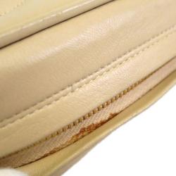 مملوكة مسبقًا Chanel Beige Lambskin Fringe Small Shoulder Bag