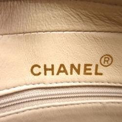 مملوكة مسبقًا Chanel Beige Lambskin Fringe Small Shoulder Bag