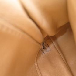 مملوكة مسبقًا Chanel Beige Lambskin Fringe Small Shoulder Bag