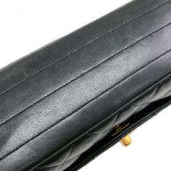 مملوكة مسبقًا Chanel Black Lambskin Single Flap Bag Shoulder Bag