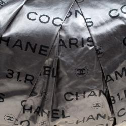 Pre Owned Chanel Grey Coated Canvas Unlimited Ligne Hobo
