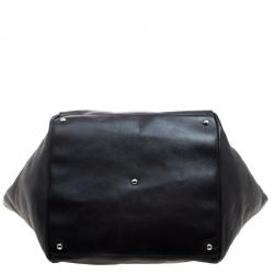 Pre Owned حقيبة شانيل مودرن جلد أسود صغيرة