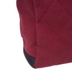 Pre Owned Chanel Red and Purple Canvas Quilted Biarritz Tote