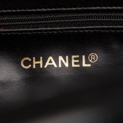 Pre Owned حقيبة شانيل بولر فينتدج مبطنة سوداء