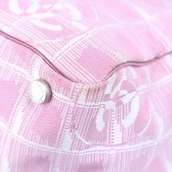 Pre Owned حقيبة يد شانيل ترافل لاين نايلون بنفسجية