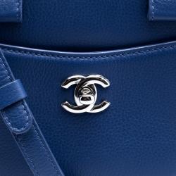 Pre Owned حقيبة شانيل ميني نويه إكسوكيتيف شوبنغ جلد أزرق