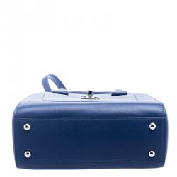 Pre Owned حقيبة شانيل ميني نويه إكسوكيتيف شوبنغ جلد أزرق